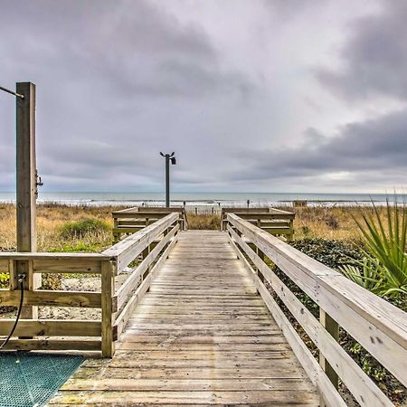 Oceanfront North Myrtle Beach Condo With Indoor Pool Eksteriør billede