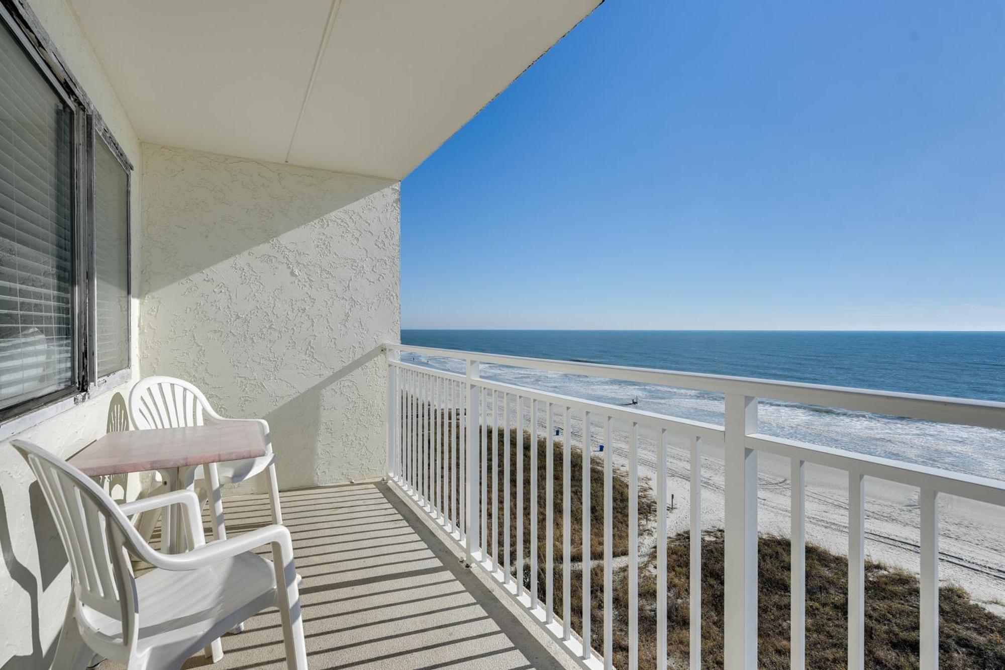 Oceanfront North Myrtle Beach Condo With Indoor Pool Eksteriør billede
